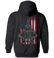 Epic 27th Fighter Squadron F22 Hoodie