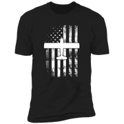 Champion 8-GCBC Distressed Flag Shirt
