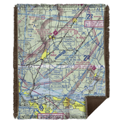 Premium Cozy Sectional Map Blanket