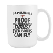 Drinkware - Awesome F-4 Bricks Can Fly Mug