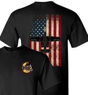 T-shirt - 175th Vintage Warthog Flag