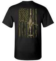 T-shirt - AH-64 Multicam Flag Shirt