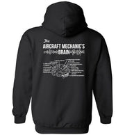 T-shirt - Aircraft Mechanic Brain Hoodie!