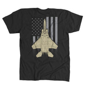 T-shirt - Awesome F-15 Subdued Flag Shirt!