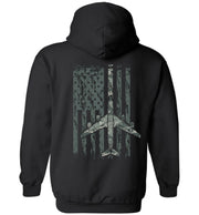 T-shirt - Awesome KC-135 Flag Hoodie!