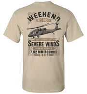 T-shirt - Awesome UH-60 Weekend Forecast Shirt!