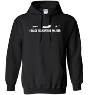T-shirt - Black Helicopter Matters 160th Hoodie