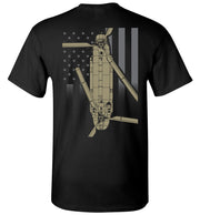 T-shirt - CH-47 Chinook Subdued Flag