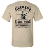 T-shirt - CH-47 Weekend Forecast Shirt!