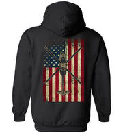 T-shirt - HH-60 Pave Hawk Vintage Flag Hoodie