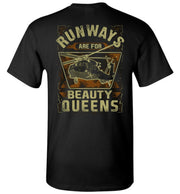 T-shirt - Runways Are For Beauty Queens Black Hawk Shirt!