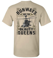 T-shirt - Runways Are For Beauty Queens OH-58D Shirt!