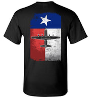 T-shirt - Texas Vintage Flag Shirt