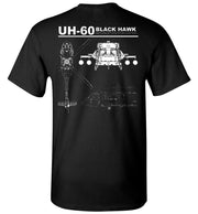 T-shirt - UH-60 Black Hawk Label Shirt