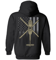 T-shirt - UH-60 Subdued Flag Hoodie