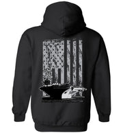 T-shirt - US Navy Carrier Flag Hoodie