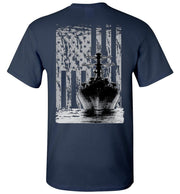 T-shirt - US Navy Destroyer Flag Shirt