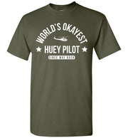 T-shirt - Worlds Okayest UH-1 Pilot
