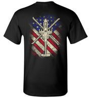 Awesome AH-64 Vintage Flag Shirt