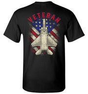 Awesome F-15 Veteran US Flag shirt