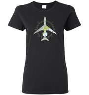 Custom Personalized Sectional Women's Shirt for Aviation Enthusiasts!