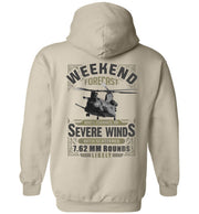 T-shirt - Awesome MH-47 Weekend Forecast Shirt!