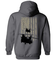 T-shirt - Awesome New CH-47 Flag Hoodie!