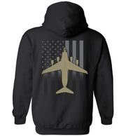 T-shirt - C-17 Subdued Flag Hoodie
