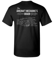 T-shirt - Funny Aircraft Mechanic's Brain Shirt!