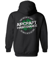 T-shirt - Sometimes We Get Lucky Aircraft Mechanic Hoodie