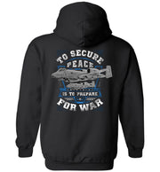 T-shirt - To Secure Peace A-10 Hoodie