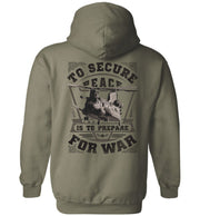 T-shirt - To Secure Peace Is To Prepare For War MH-47 Hoodie