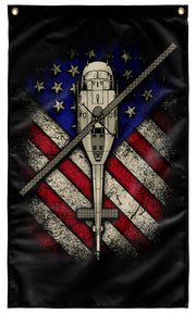 UH-1 Huey Display Flag